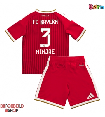 Bayern Munich Kim Min-jae #3 Hjemmebanesæt Børn 2026-27 Kort ærmer (+ korte bukser)